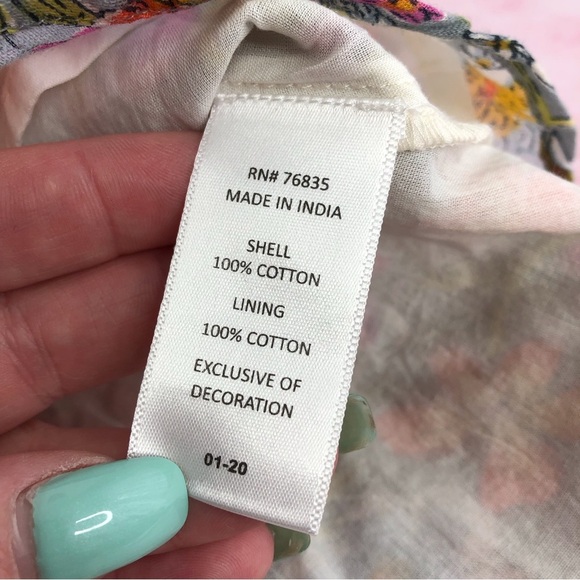 NWT Mimi & Maggie dress Charlotte multi floral w/ bloomers size 12 month - Picture 4 of 12